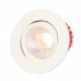 EB-LED-Spot maxLUCE Solv 8W 230V 710lm 3000K Loch-Ø68mm weiss 38°