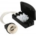 EB-Spot Max Hauri maxLUCE GU10 Loch-Ø80mm mit Spannfedern weiss MXH