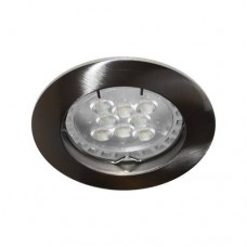 Einbauspot KSA 1002 R GU10 Auto nickel gebürstet