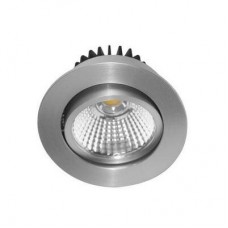 Einbauspot rund schwenkbar AL1014RD LED 9W aluminium