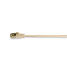 Patchkabel Slim 4mm weiss Kat.6A Länge 0.5m