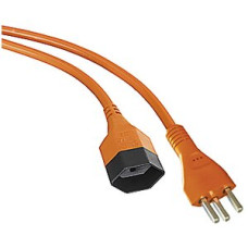 Verlängerung 3x2.5mm² 5m PUR T23/T23 angespritzt orange