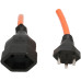 Verlängerung T23/T23 10m EPR/PUR orange