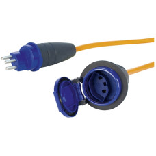 Verlängerungskabel Steffen EPR-PUR 3x2.5mm² 5m T23/T23 für Industrie orange