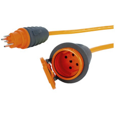 Verlängerungskabel Steffen EPR-PUR 5x1.5mm² 20m T15/T15 für Industrie orange