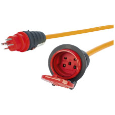 Verlängerungskabel Steffen EPR-PUR 5x2.5mm² 10m T25/T25 für Industrie orange