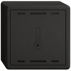 Raumtemperatursensor Wiser Feller EDIZIO.liv Unterputz K+ SNAPFIX schwarz