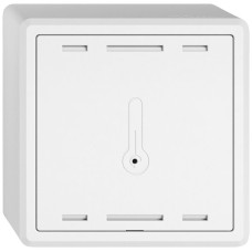 AP-Raumtemperatursensor EDIZIO.liv Wiser SNAPFIX K+ 230V 74x74x54mm weiss