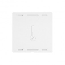 Abdeckset EDIZIO.liv Wiser SNAPFIX für Raumtemperatursensor 60x60mm weiss