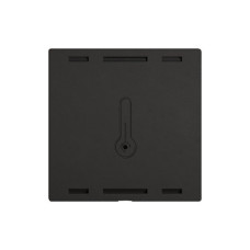 Raumtemperatursensor EDIZIO.liv Wiser SNAPFIX K+ 230V 60x60mm schwarz