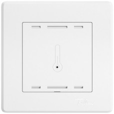 UP-Raumtemperatursensor EDIZIO.liv Wiser SNAPFIX K+ 230V 96x96mm weiss