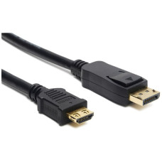 DisplayPort-HDMI-Kabel CECONET 4K 340MHz 10.2Gb/s 2m schwarz