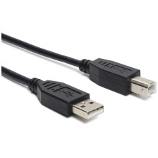USB-Kabel CECONET USB A USB B 480Mbit/s 3m schwarz