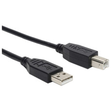 USB-Kabel Ceconet USB-A/USB-B (USB 2.0) 480Mbit/s schwarz 7,5m