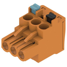 Buchsenstecker WM Signal BLF 5.08HC/03/90 SN OR BX SO 3L 90° 5.08mm orange - 1 Stück