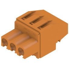 Buchsenstecker WM Signal BLZP 5.08HC/03/90 SN OR BX TB 3L 90° 5.08mm orange - 1 Stück