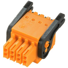 Buchsenstecker Weidmüller B2CF Lösehebel 3.5mm 36L verzinnt schwarz - 1 Stück