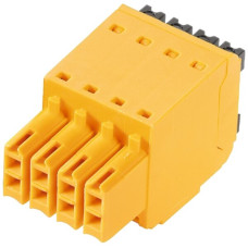 Buchsenstecker Weidmüller B2CF geschlossen 3.5mm 8L verzinnt orange - 1 Stück