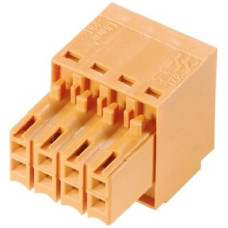 Buchsenstecker Weidmüller B2L geschlossen 3.5mm 12L orange