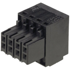 Buchsenstecker Weidmüller B2L geschlossen 3.5mm 22L vergoldet schwarz