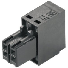 Buchsenstecker Weidmüller B2L geschlossen 3.5mm 6L schwarz