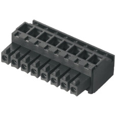 Buchsenstecker Weidmüller BCZ geschlossen 3.81mm 12L verzinnt schwarz - 1 Stück