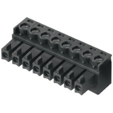 Buchsenstecker Weidmüller BCZ geschlossen 3.81mm 8L verzinnt grau - 1 Stück