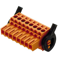 Buchsenstecker Weidmüller BL Lösehebel 3.5mm 8L verzinnt orange - 1 Stück
