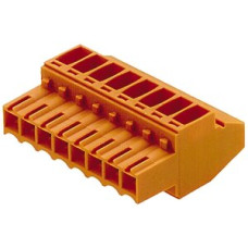 Buchsenstecker Weidmüller BL geschlossen 3.5mm 13L verzinnt orange - 1 Stück