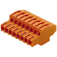 Buchsenstecker Weidmüller BL geschlossen 3.5mm 8L verzinnt orange - 1 Stück