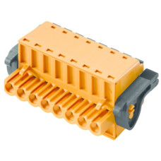Buchsenstecker Weidmüller BLC Löseriegel 5.08mm 8L verzinnt orange - 1 Stück