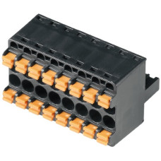 Buchsenstecker Weidmüller BLC geschlossen 5.08mm 4L verzinnt schwarz - 1 Stück