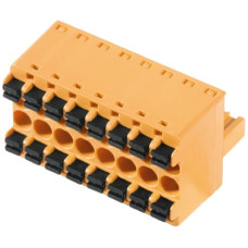Buchsenstecker Weidmüller BLC geschlossen 5.08mm 7L verzinnt orange - 1 Stück