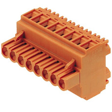 Buchsenstecker Weidmüller BLDT geschlossen 5.08mm 4L verzinnt orange - 1 Stück
