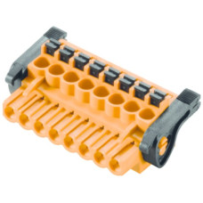 Buchsenstecker Weidmüller BLF Löseriegel 5mm 4L verzinnt schwarz - 1 Stück