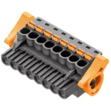 Buchsenstecker Weidmüller BLF Löseriegel 5mm 8L verzinnt schwarz - 1 Stück