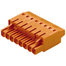 Buchsenstecker Weidmüller BLT geschlossen 5.08mm 4L verzinnt orange - 1 Stück