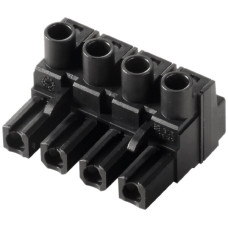 Buchsenstecker Weidmüller BLZ HP 7.62mm 3L verzinnt schwarz - 1 Stück