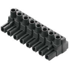 Buchsenstecker Weidmüller BLZ HP 7.62mm 8L verzinnt schwarz - 1 Stück
