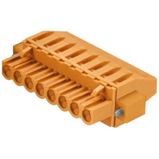 Buchsenstecker Weidmüller BLZP Flansch 5,08mm 4L verzinnt orange - 1 Stück