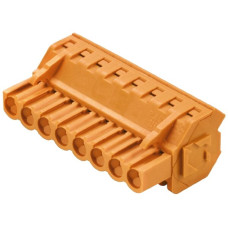 Buchsenstecker Weidmüller BLZP geschlossen 5.08mm 2L verzinnt orange - 1 Stück