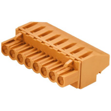 Buchsenstecker Weidmüller BLZP geschlossen 5.08mm 4L verzinnt orange - 1 Stück