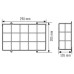 Schutzkorb ESYLUX SLE 100 205x295x105mm weiss