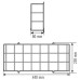 Schutzkorb ESYLUX für ELX SLX Höhe 80mm