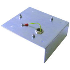 Wandhalter Hugentobler Typ 923 für Leuchte Typ 94-V für Schutzkorb V2A Ø20mm