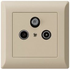 UP-Antennendose kallysto.line R/TV/SAT beige KML SAT