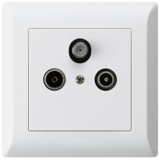 UP-Antennendose kallysto.line R/TV/SAT weiss KML SAT