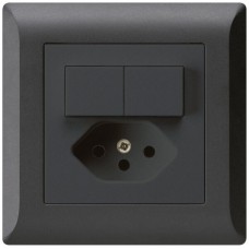 UP-Kombination 1/3+3/1P+Typ 13 schwarz kallysto.line mit Kinderschutz KML K