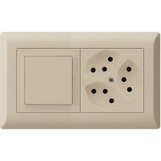 UP-Kombination kallysto.line 3/1P+3xTyp 13 beige horizontal ST KML