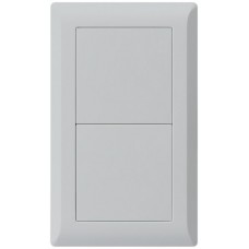 UP-Kombination kallysto.line Gr.I-I vertikal 2xBlinddeckel lichtgrau KML